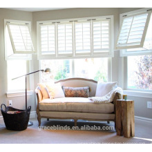 2017 Popular Good Quality Good Prices Double Hinged Small Plantation Shutters